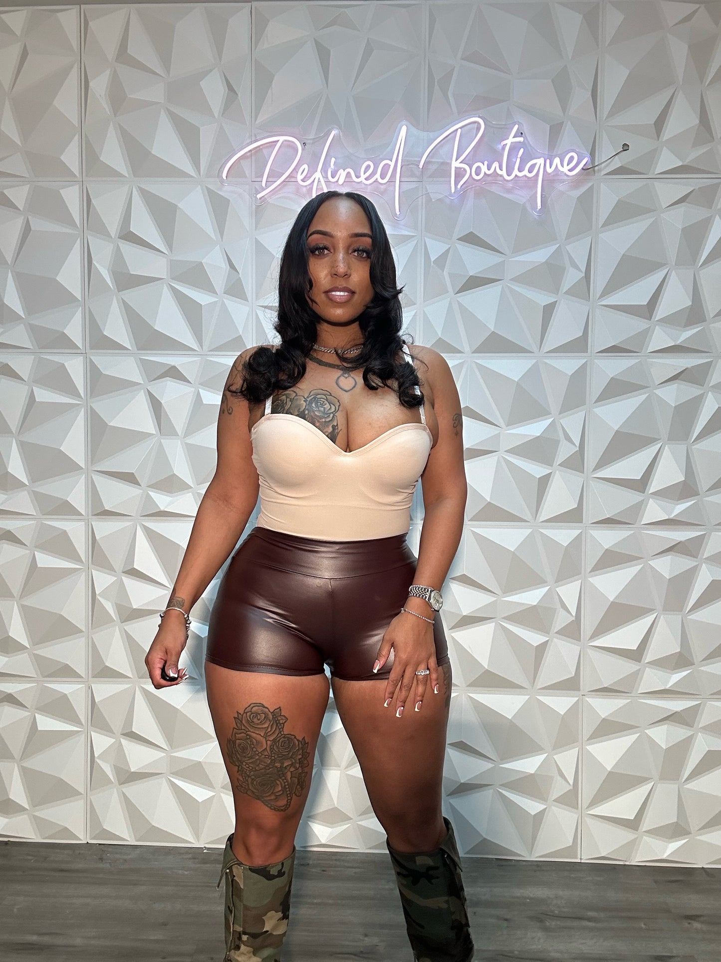 Mini Leather | Shorts
