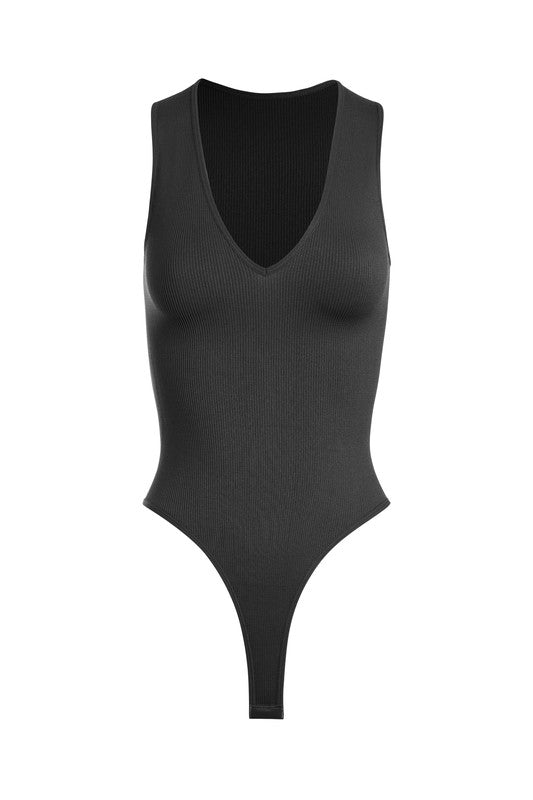 Plunged Tank | Bodysuit
