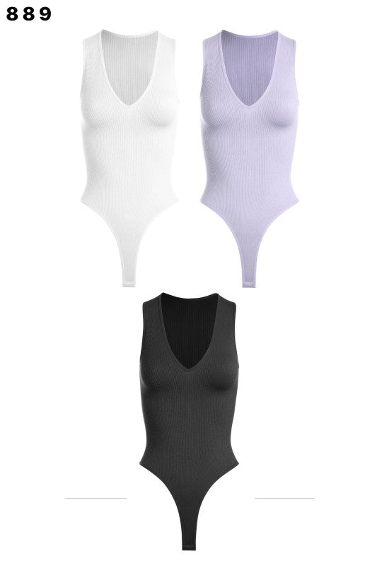 Plunged Tank | Bodysuit