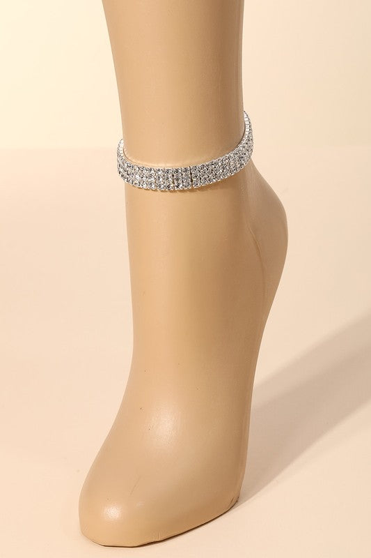 Rhinestone | Anklet