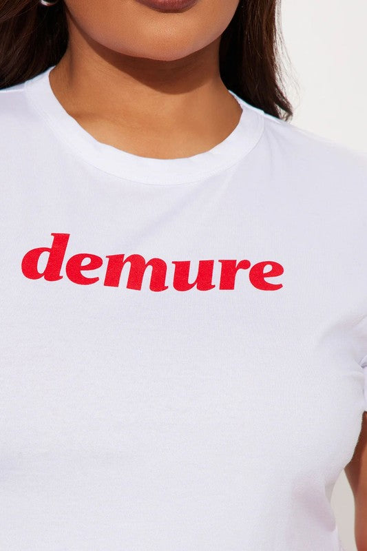 Demure | Top