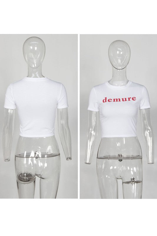 Demure | Top