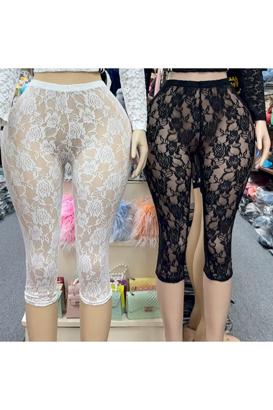 Lace Biker | Shorts