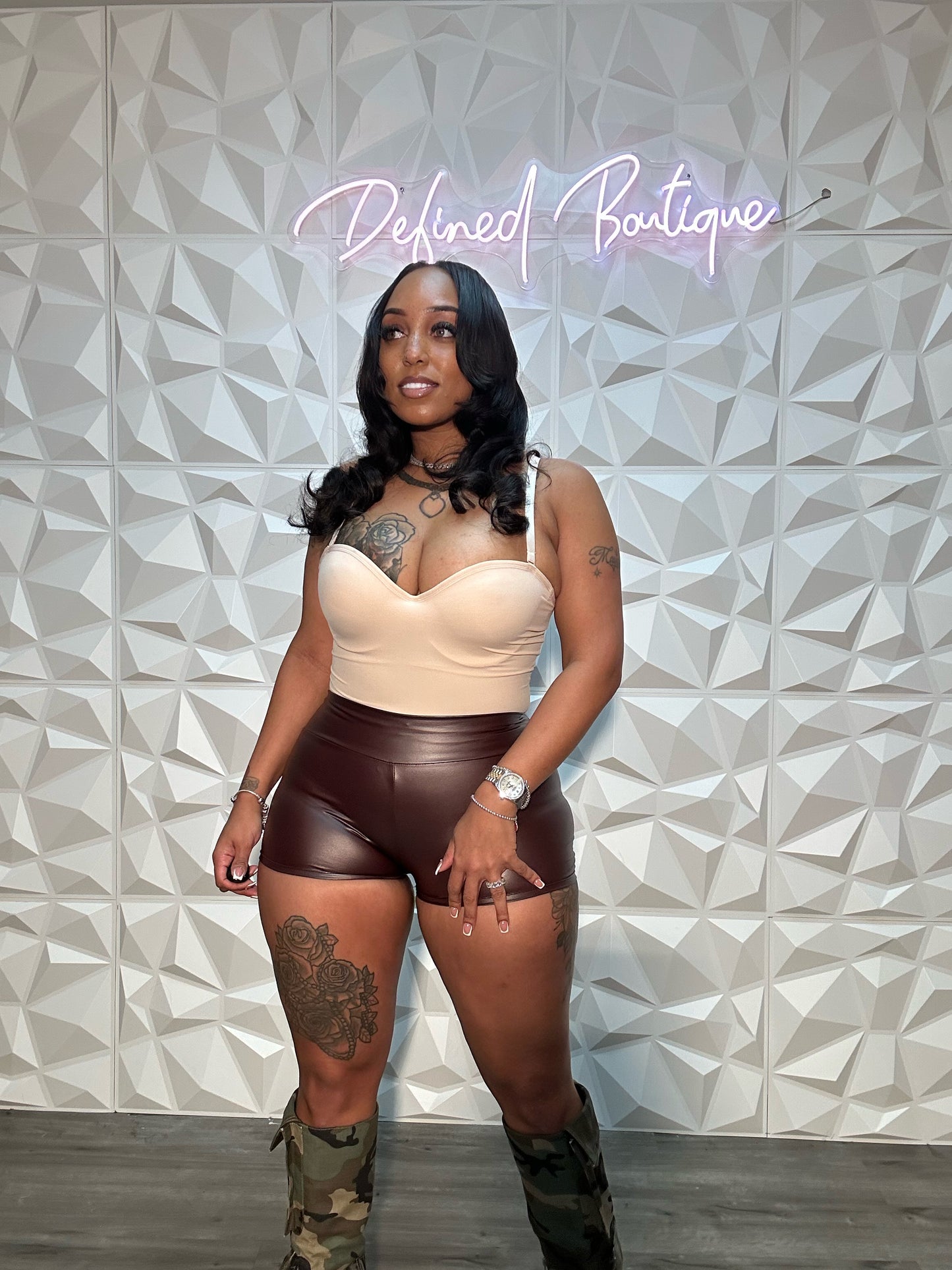 Mini Leather | Shorts