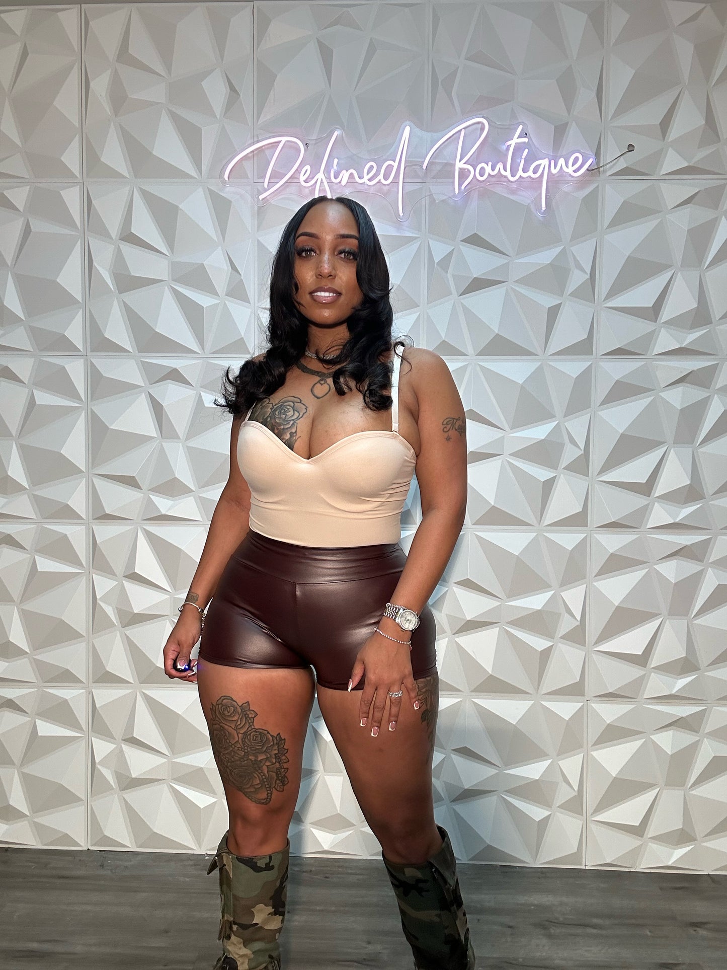 Mini Leather | Shorts