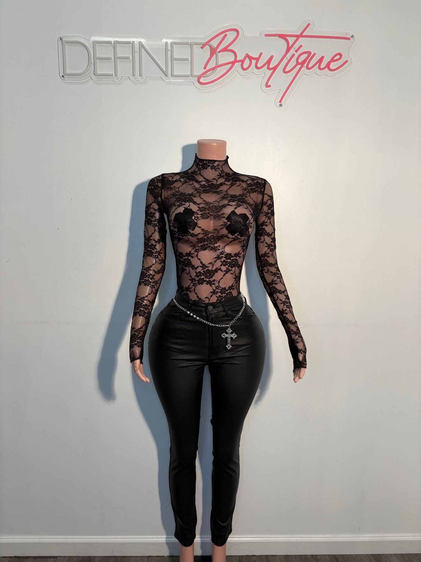 Lace Print | Top