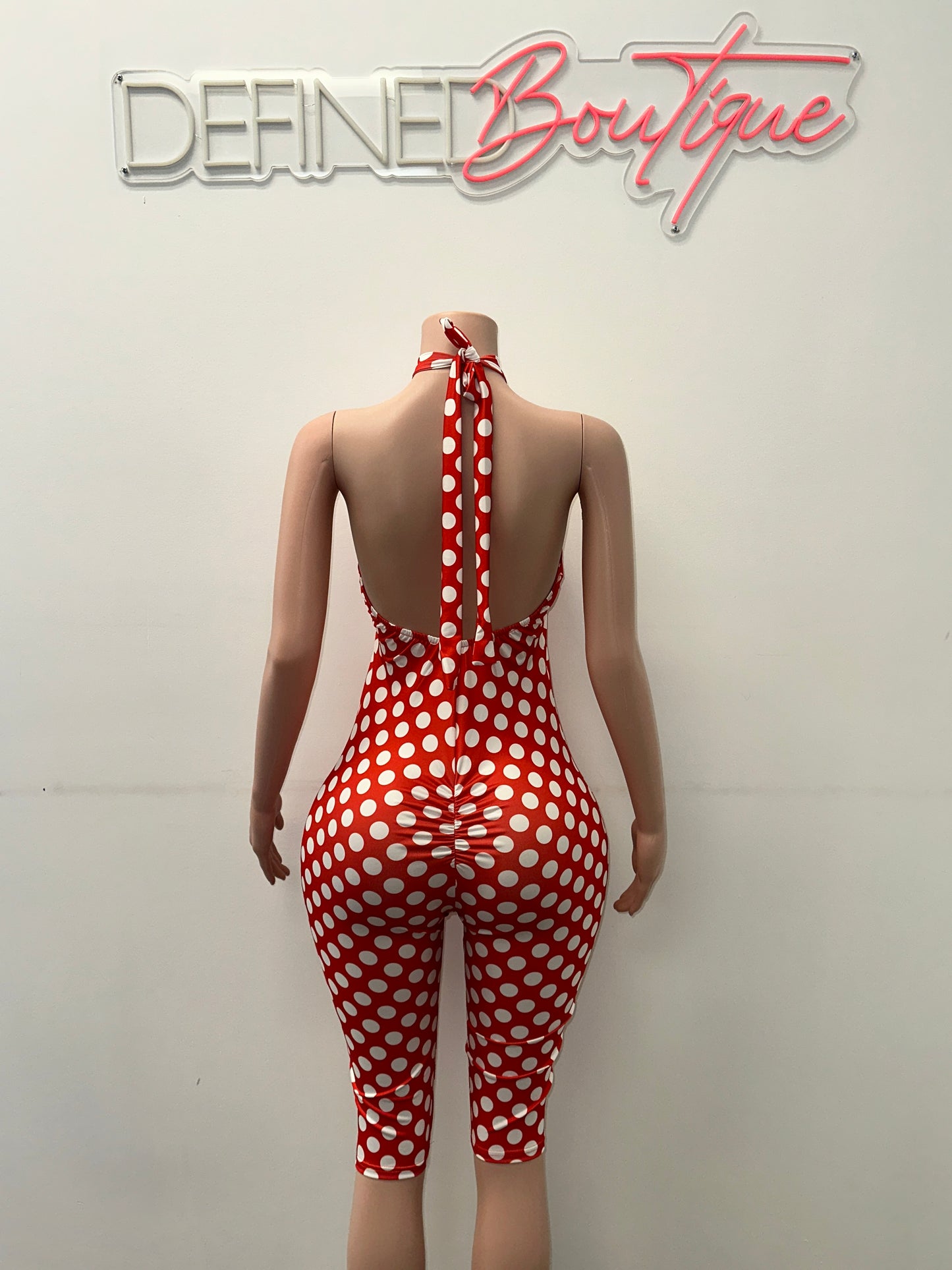 Polka Halter | Jumpsuit