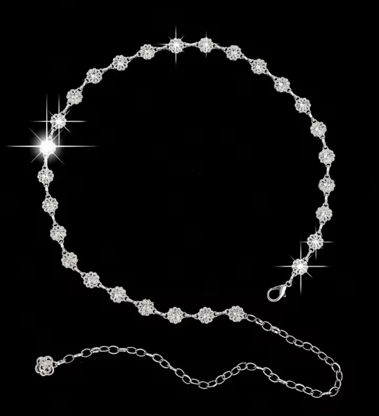 Crystal Coded Chain | Belt