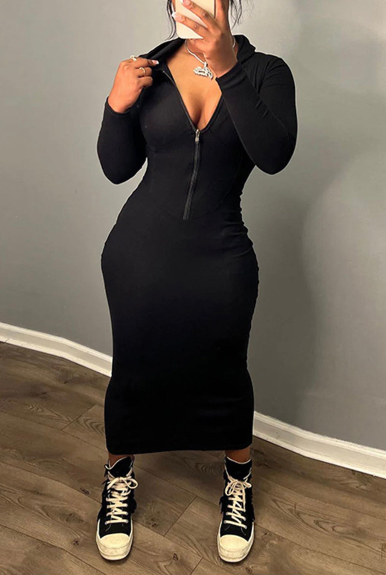 Karli Hooded | Dress