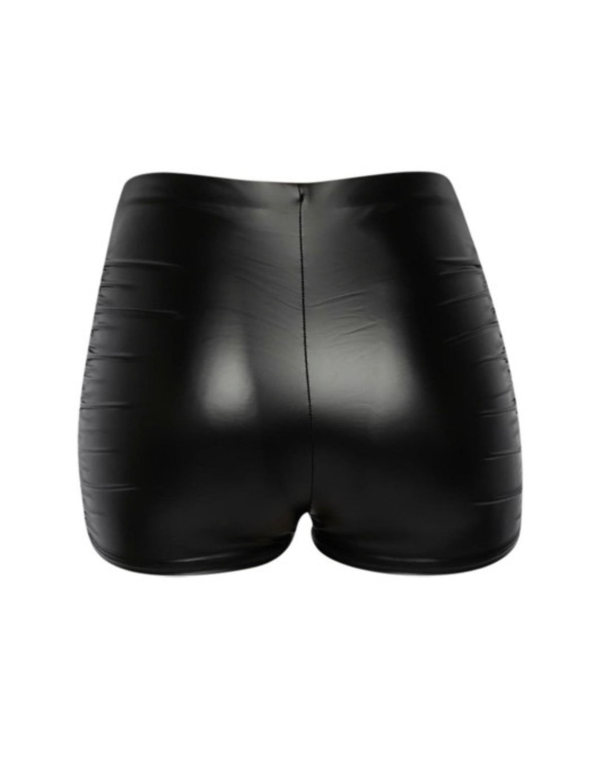 Leather Ruched | Shorts