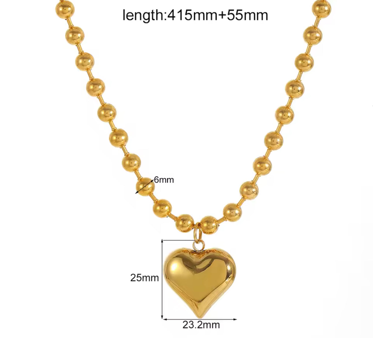 Heart Ball | Necklace