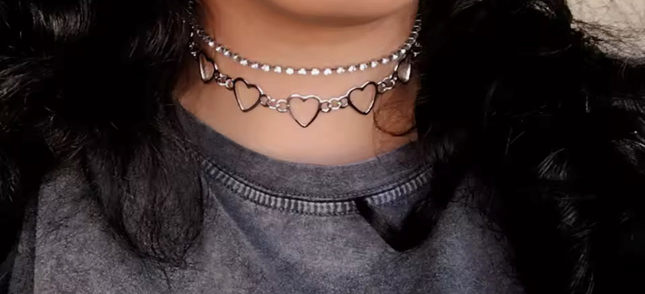 Diamond Hearts | Choker