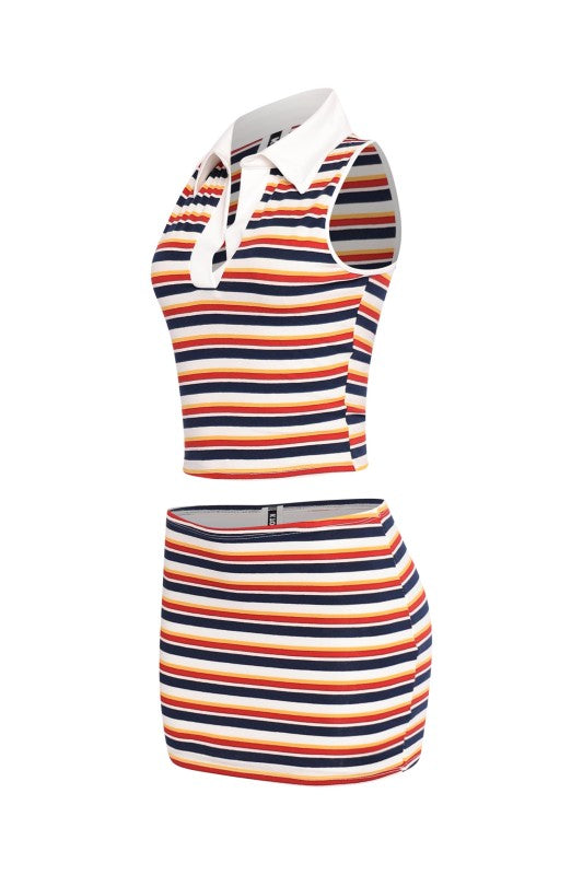 Stripe Skirt | Set