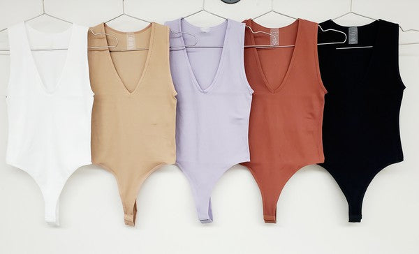Plunged Tank | Bodysuit