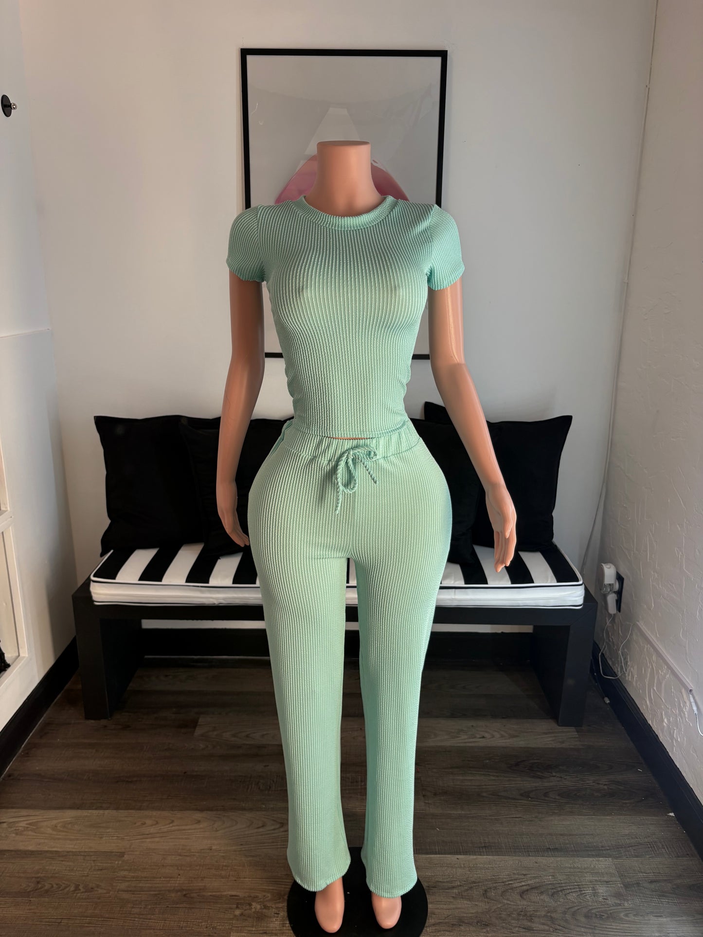 Rib Pant | Set