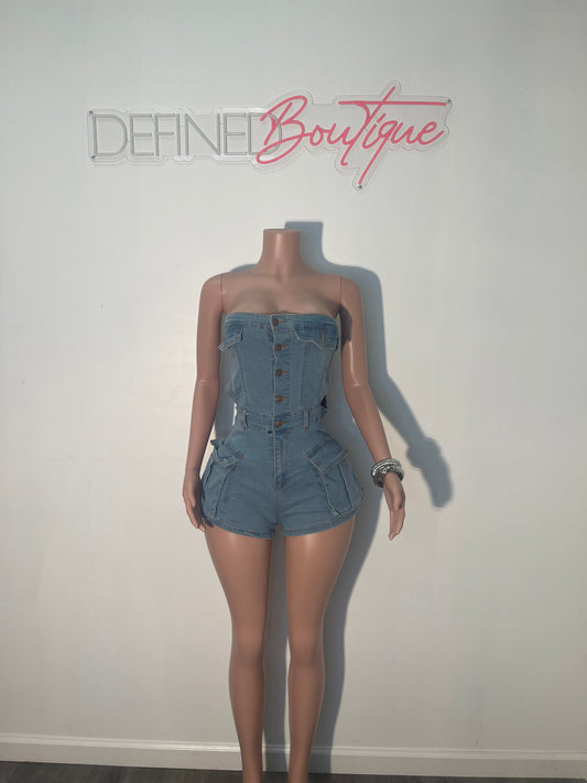 Cali Denim | Romper