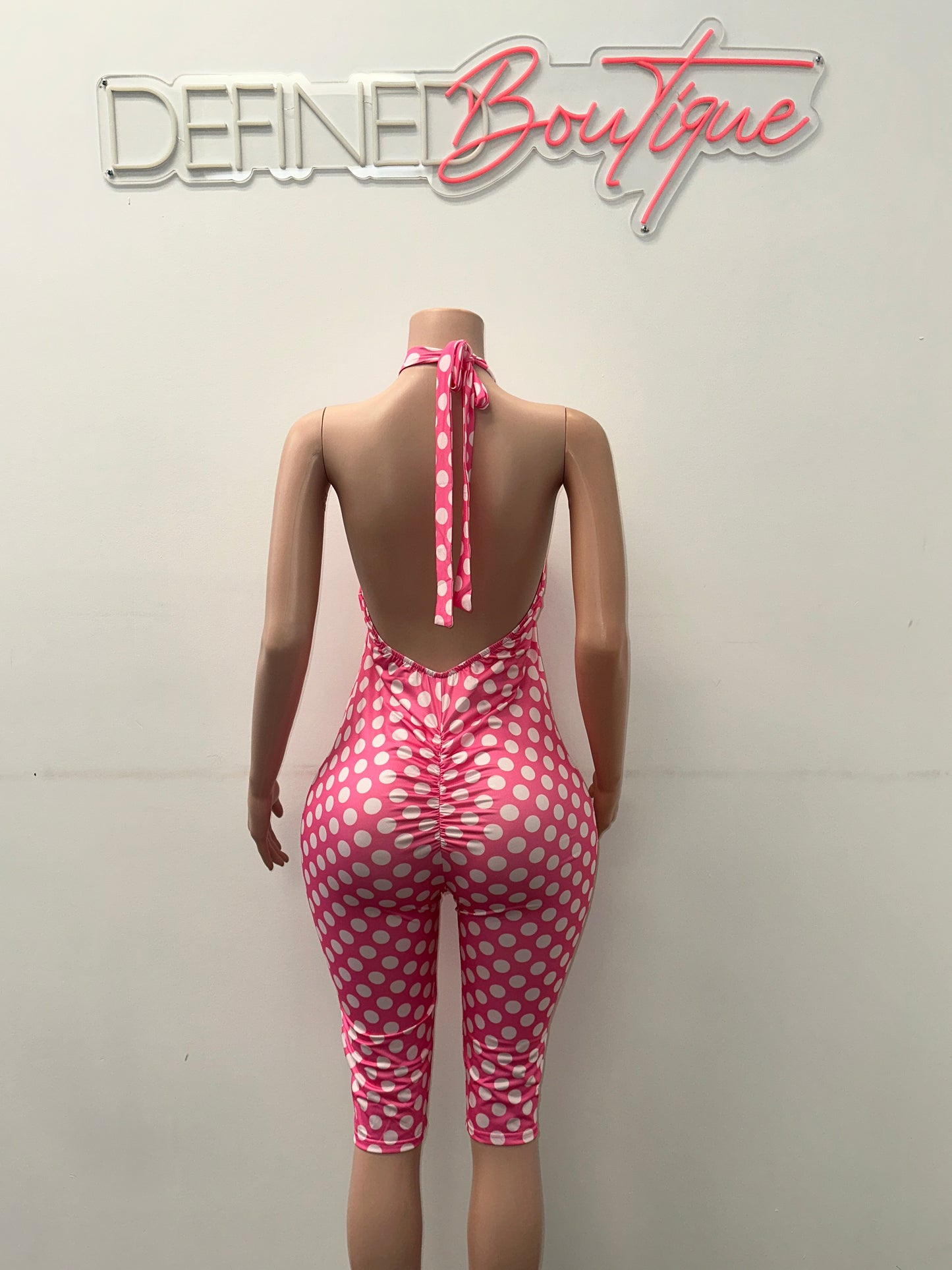 Polka Halter | Jumpsuit