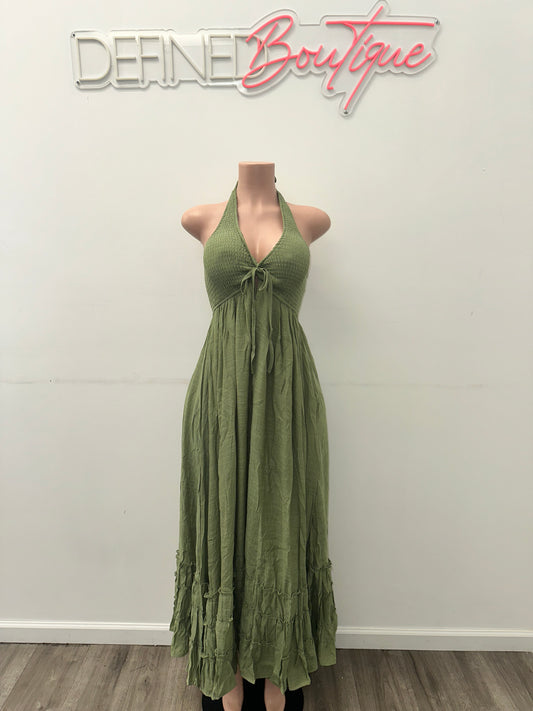 Halter Maxi | Dress