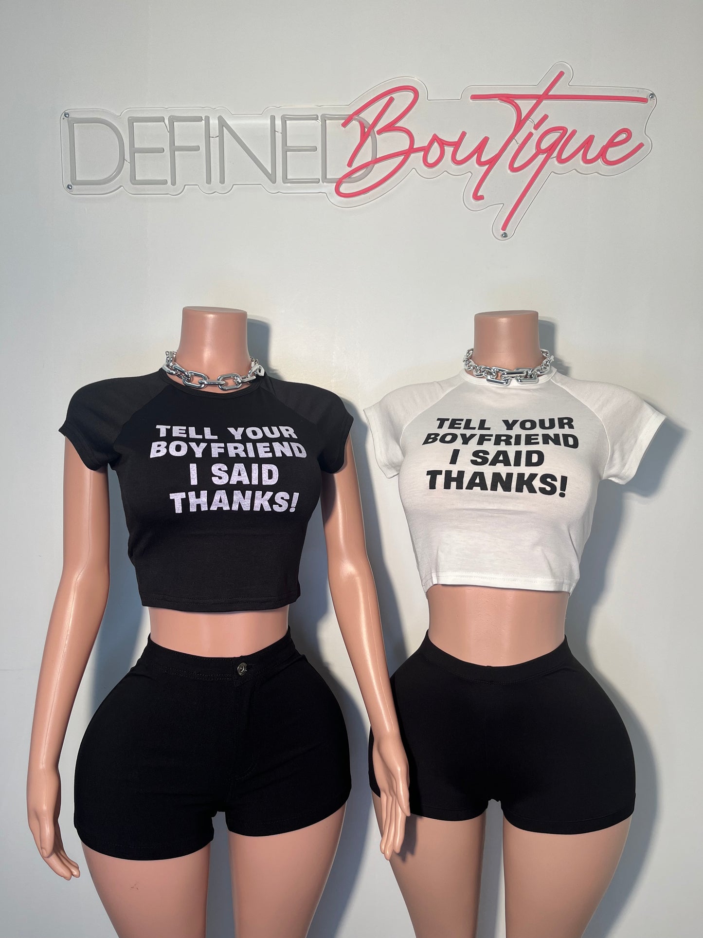 Boyfriend | Crop T-Shirt