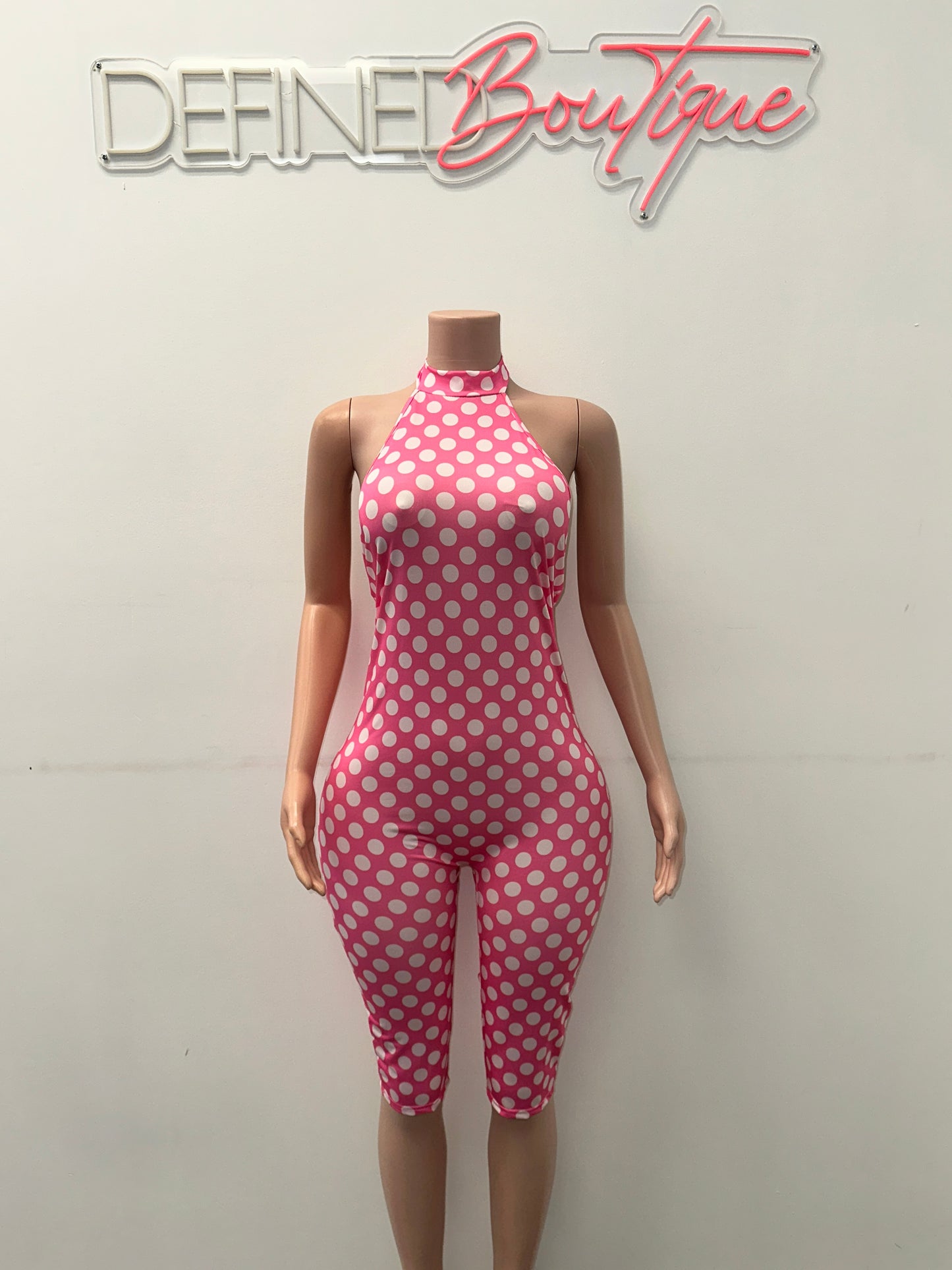 Polka Halter | Jumpsuit