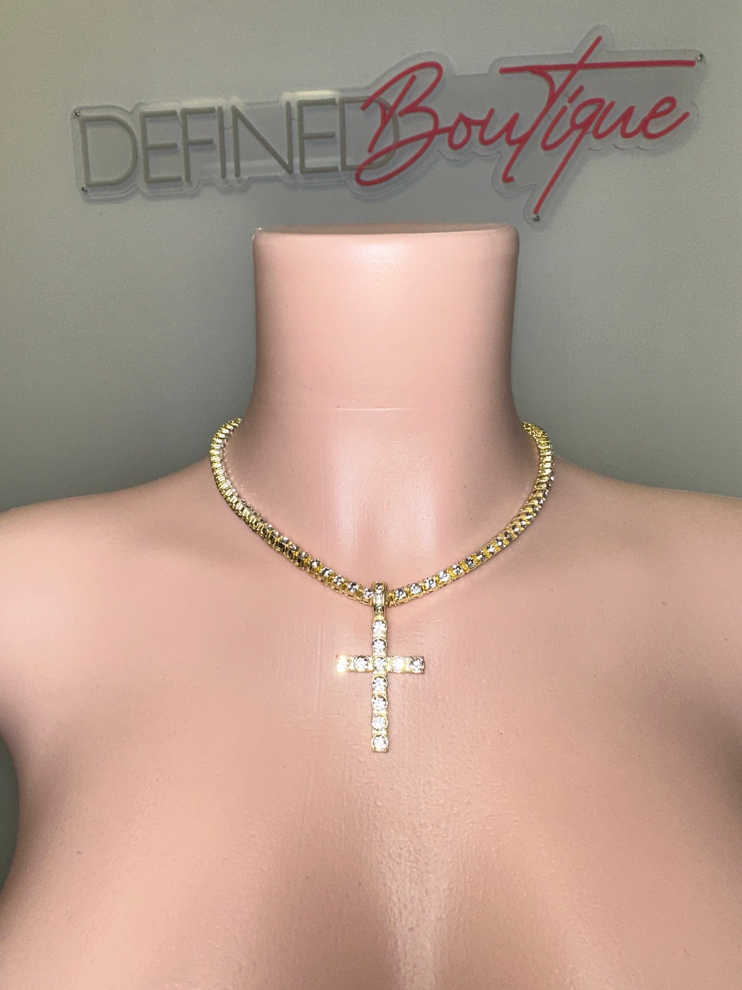 Crosses Diamond | Necklace