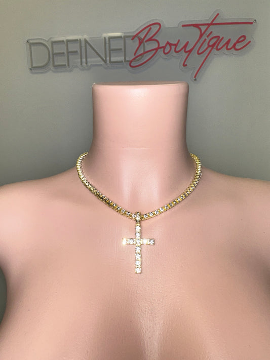 Crosses Diamond | Necklace