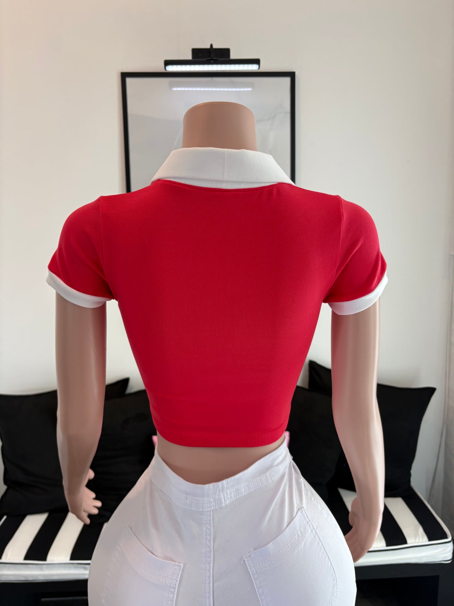 Cropped Polo | Top