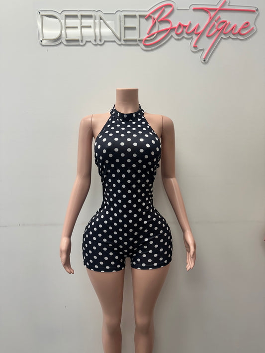 All Over Polka | Romper