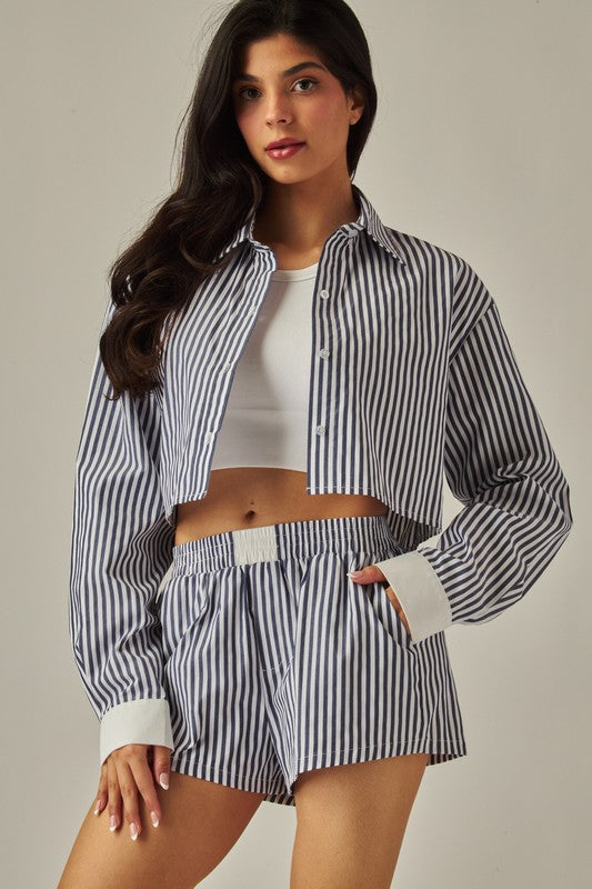 Ali Pinstripe | Set