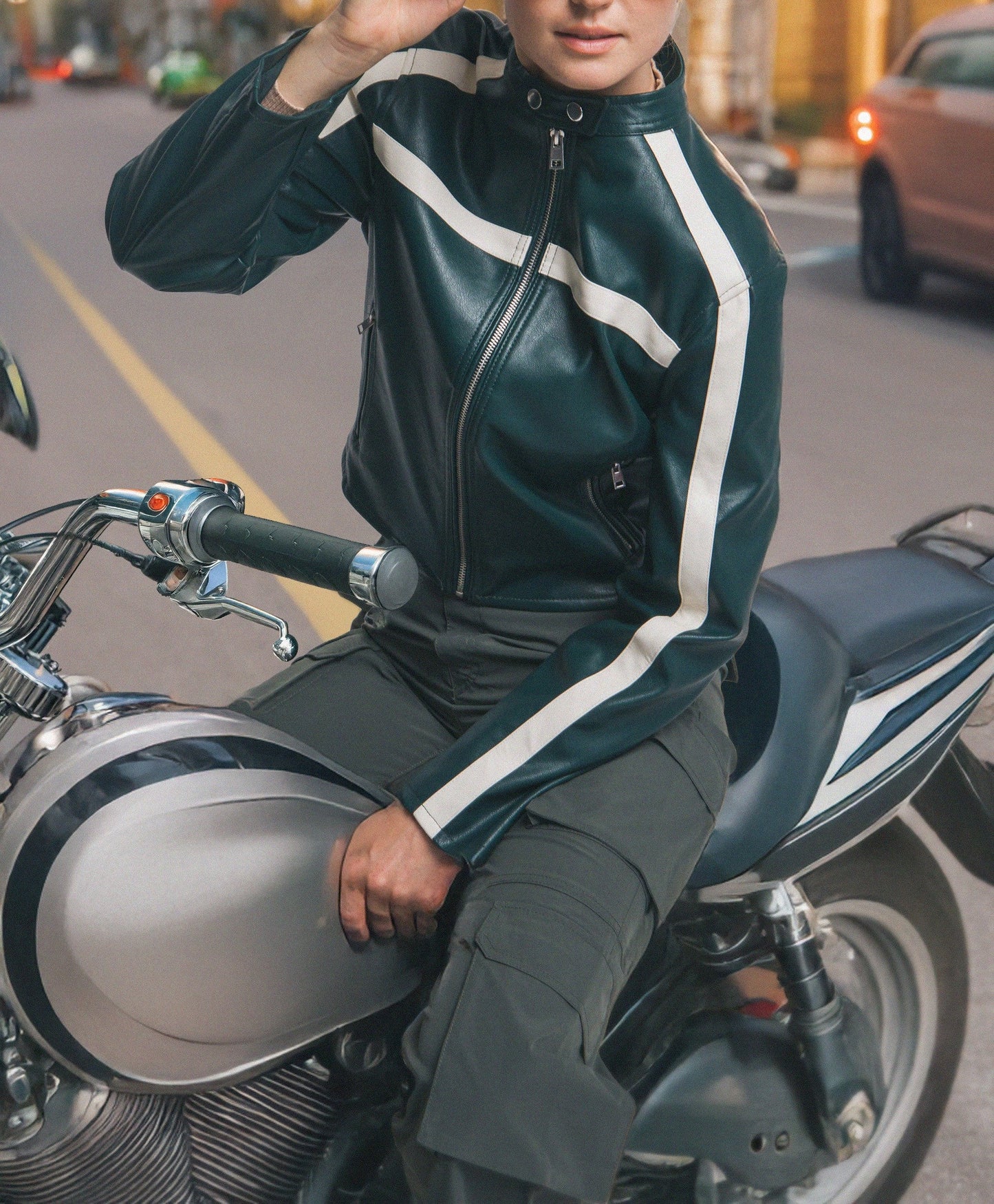 Granite Leather | Jacket