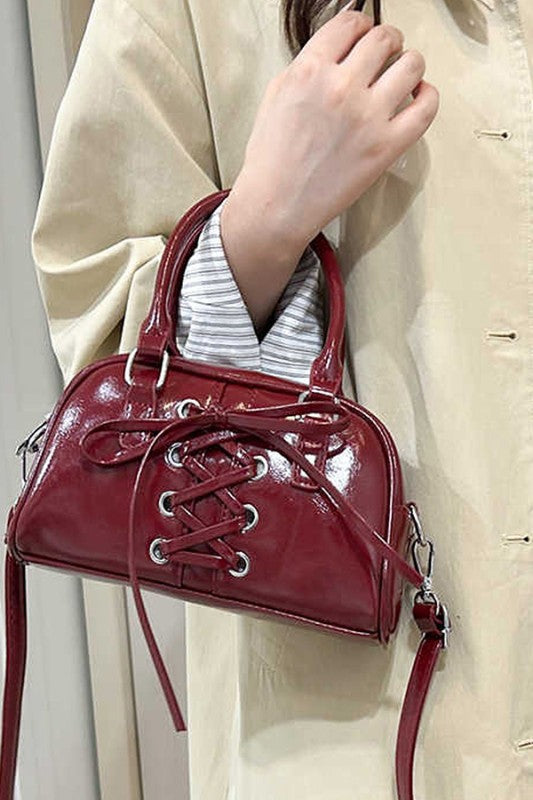 Lace Up Bowling | Bag