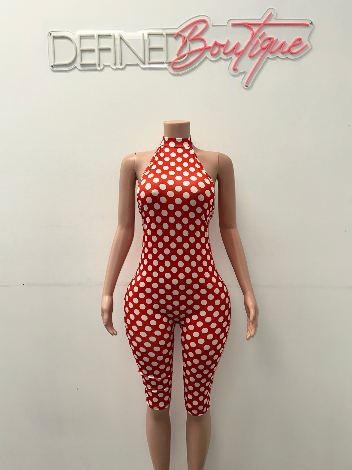 Polka Halter | Jumpsuit