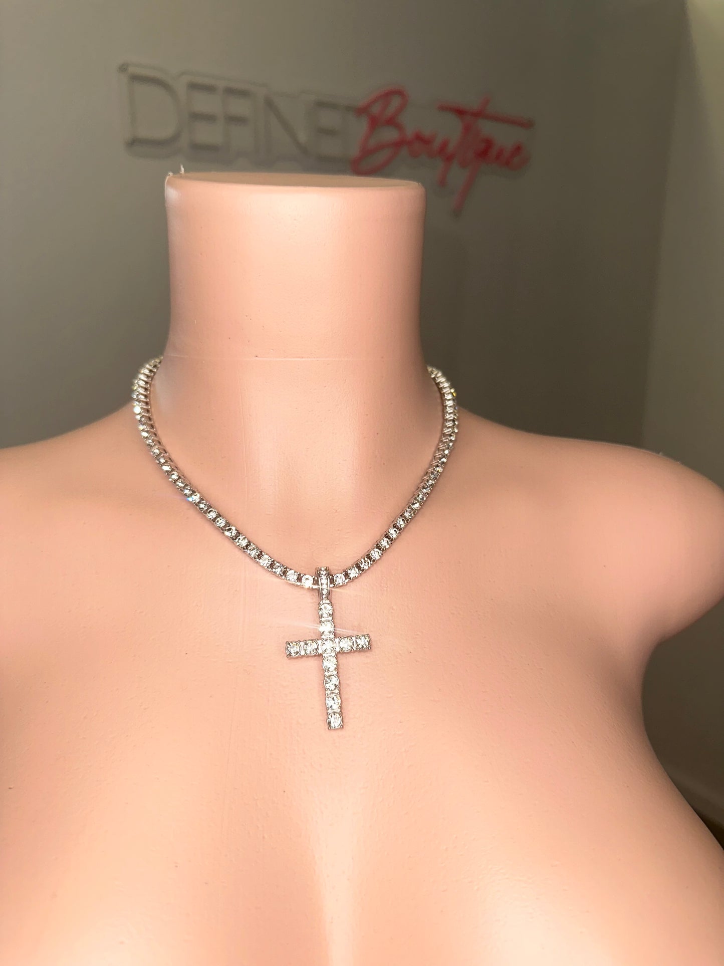 Crosses Diamond | Necklace