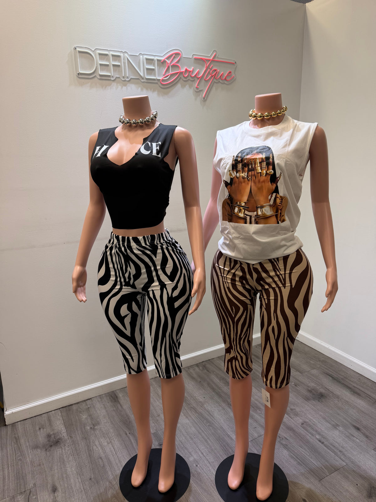Zebra Capri | Pants
