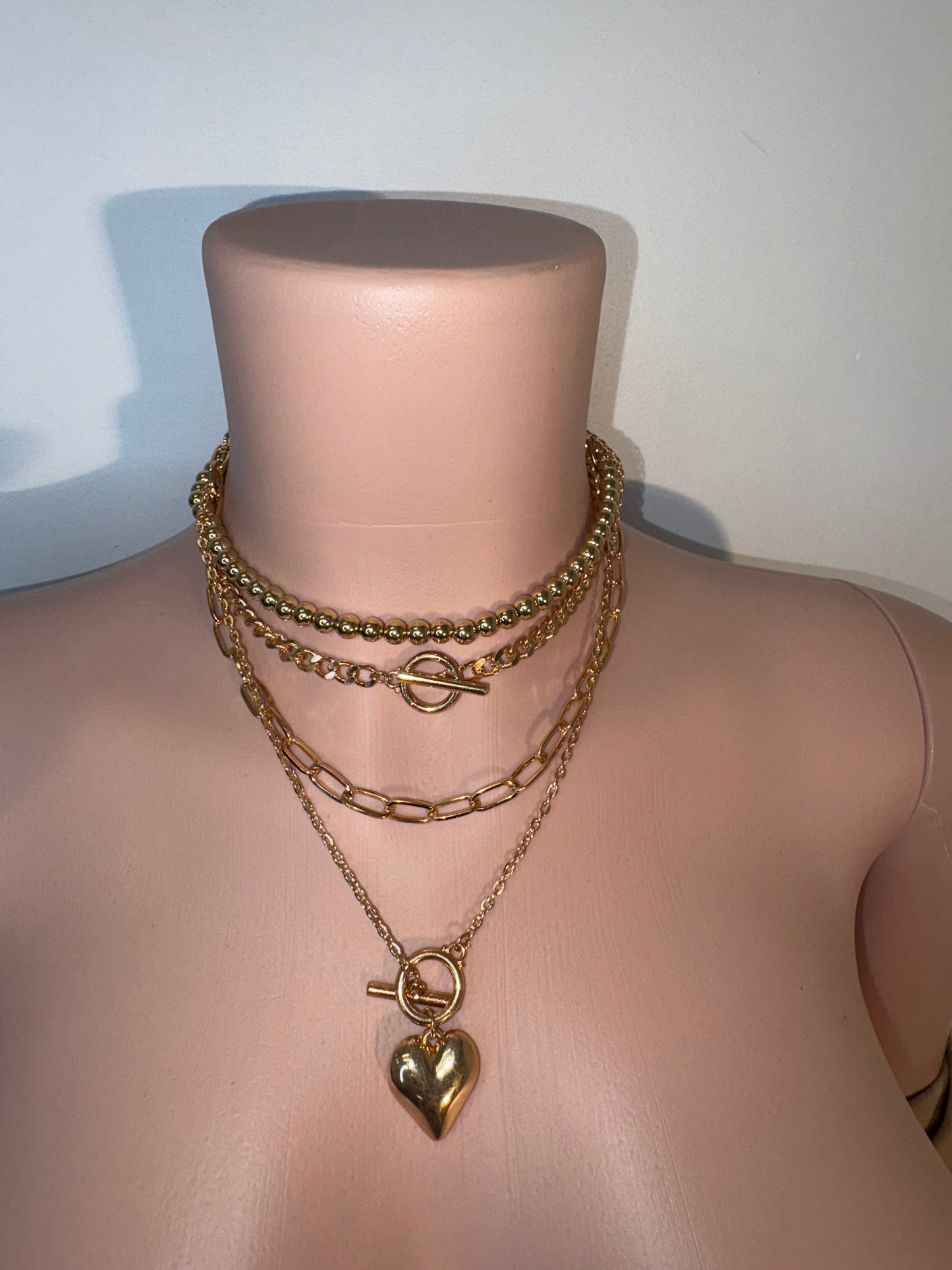 Heart Stacked | Necklace