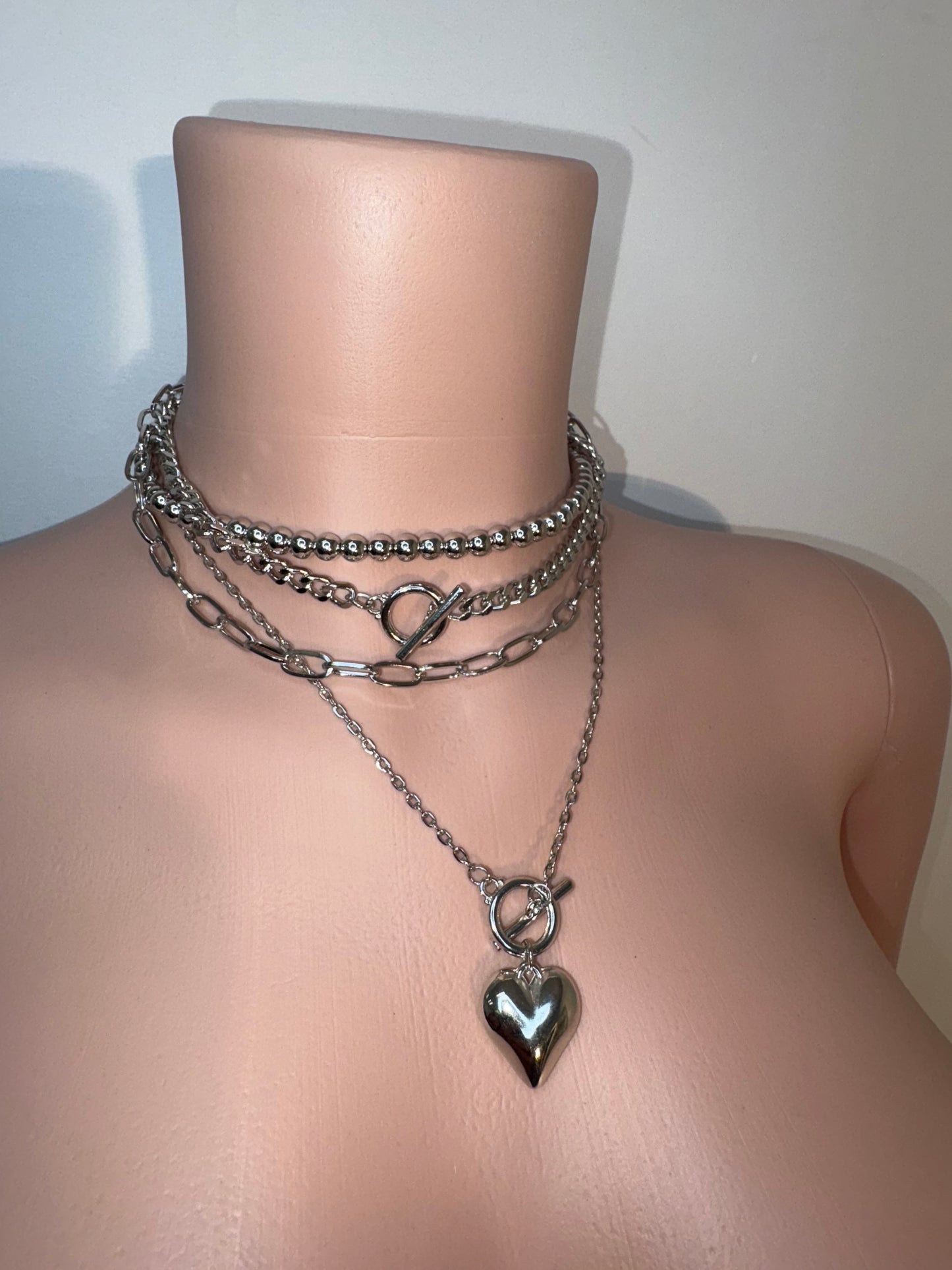 Heart Stacked | Necklace