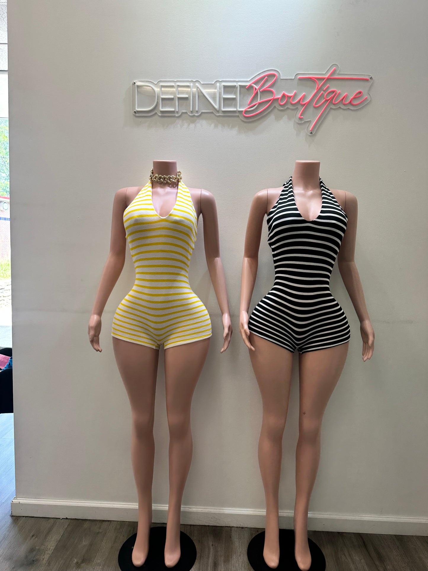 Shana Striped | Romper