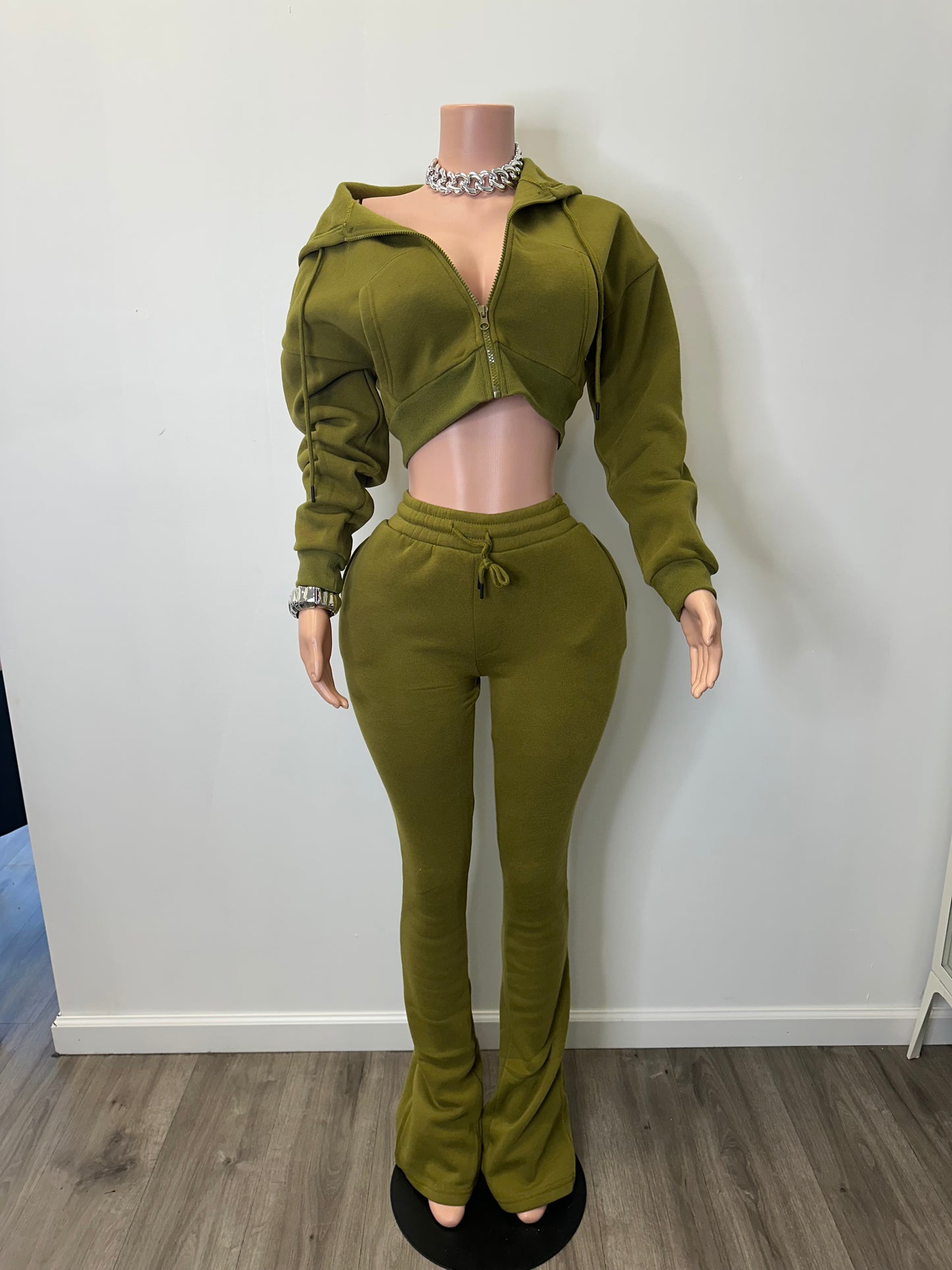 Cre Stacked Jogger | Set