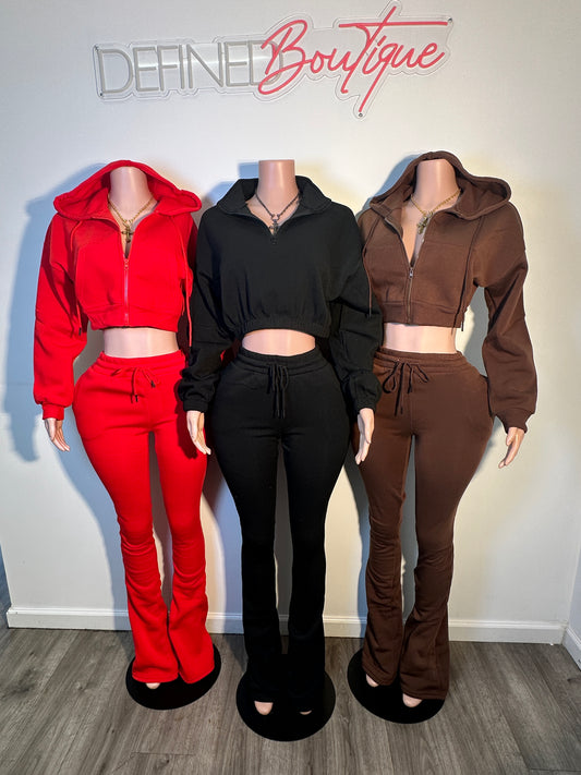 Cre Stacked Jogger | Set