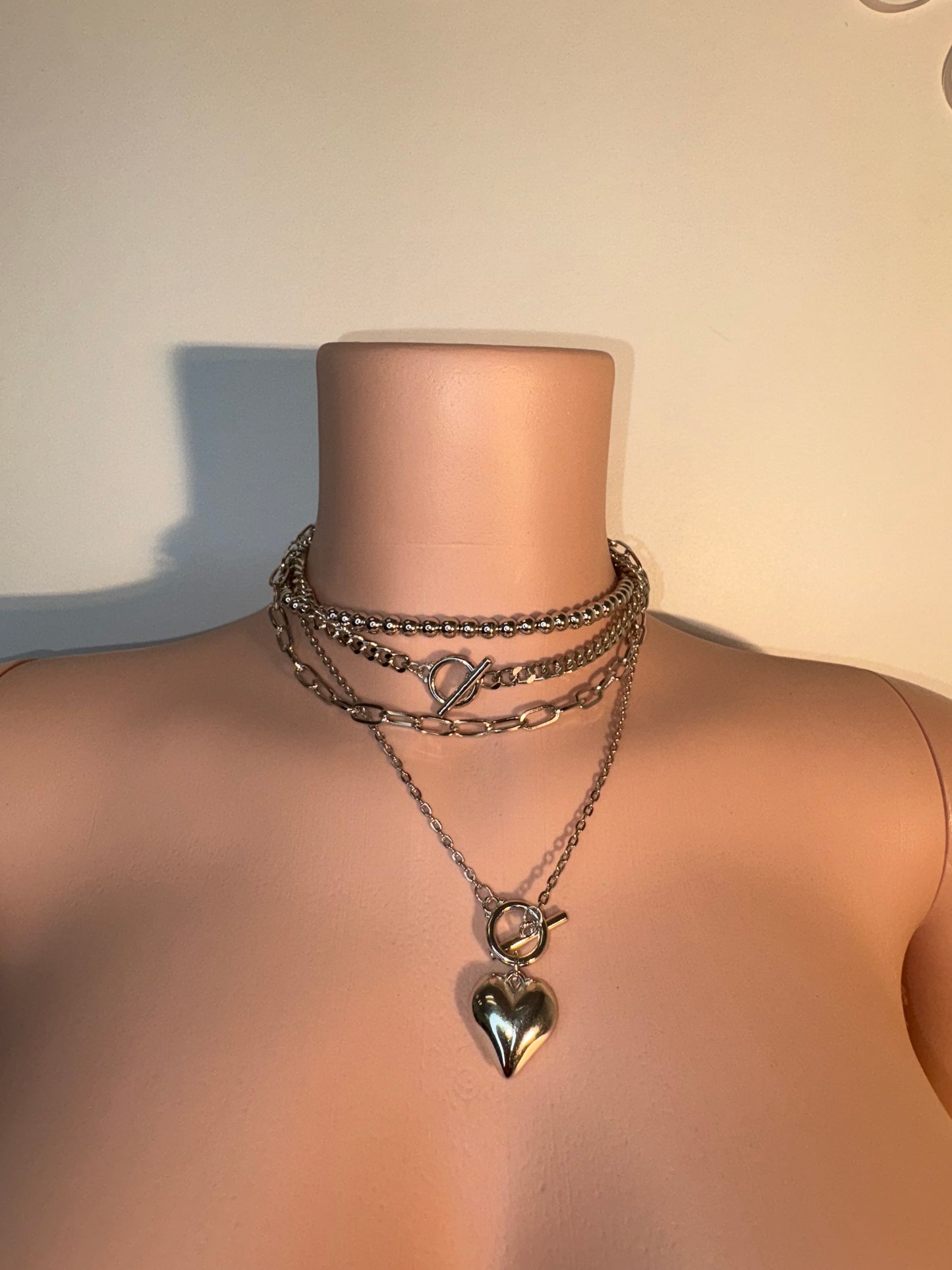 Heart Stacked | Necklace