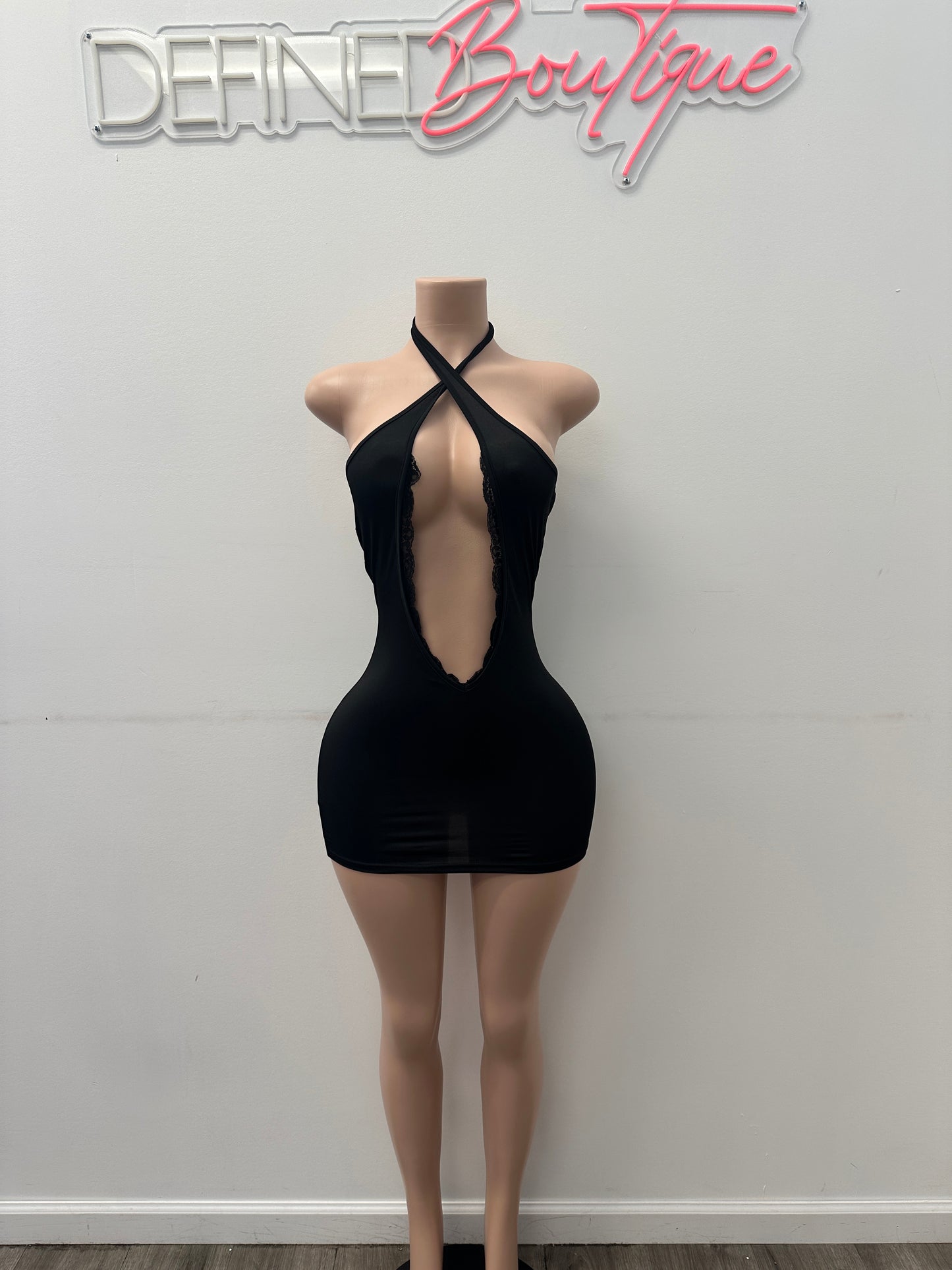 Cross Mini | Dress