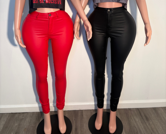 Kadi | Leather Pants