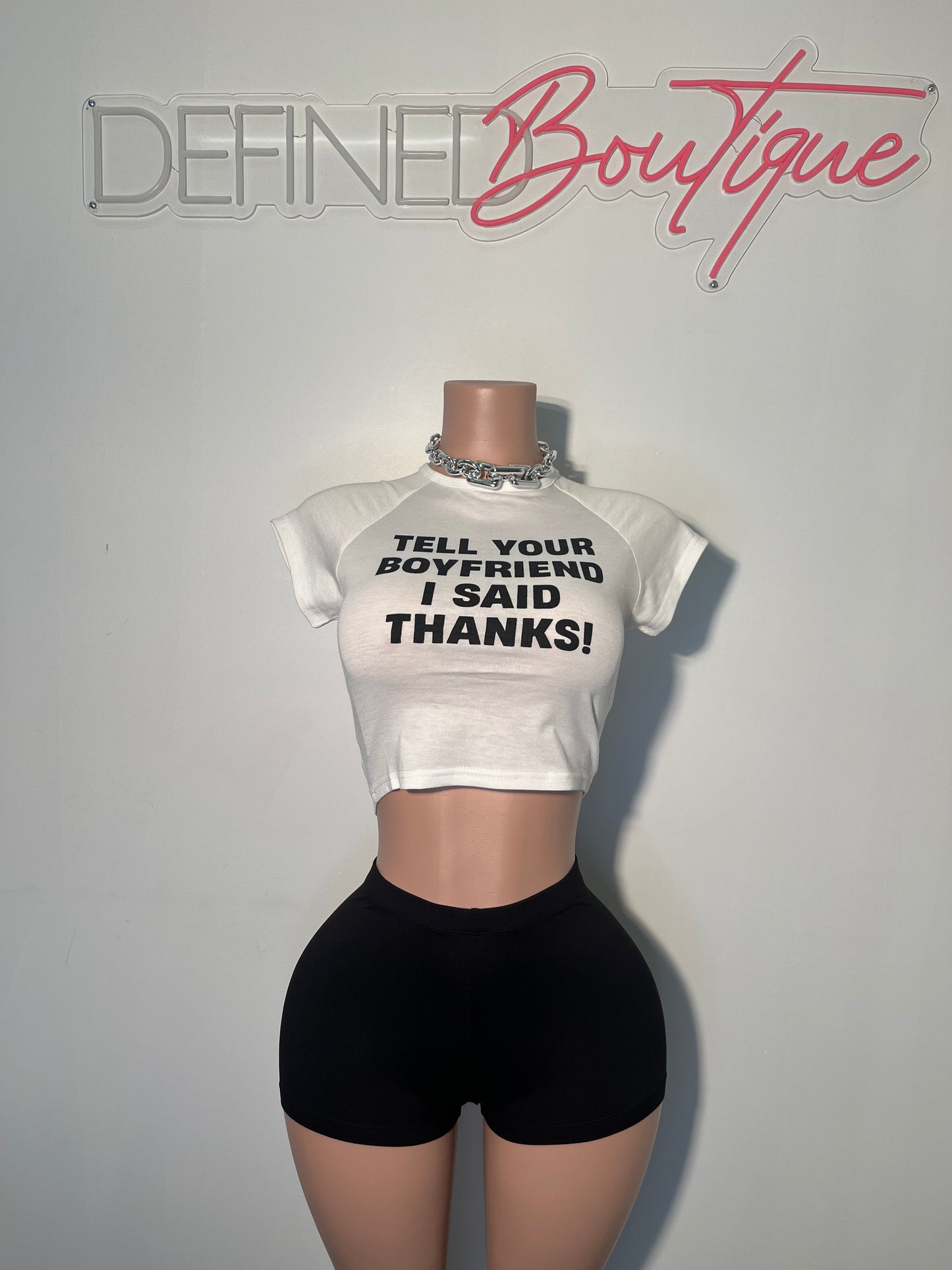 Boyfriend | Crop T-Shirt
