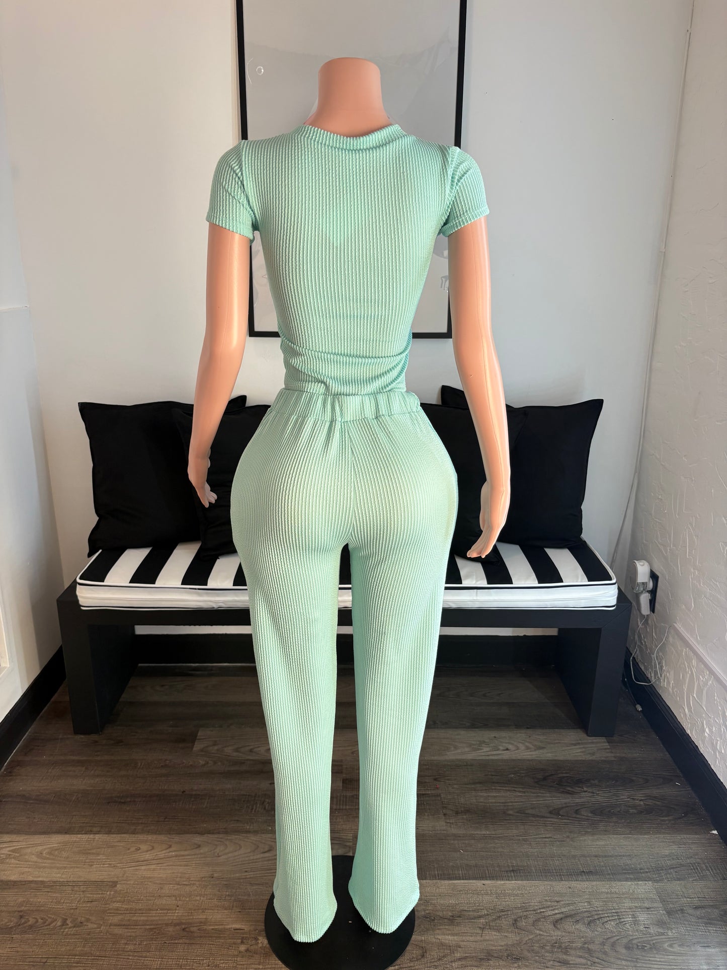 Rib Pant | Set