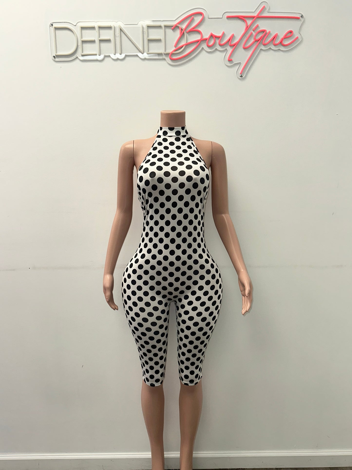 Polka Halter | Jumpsuit