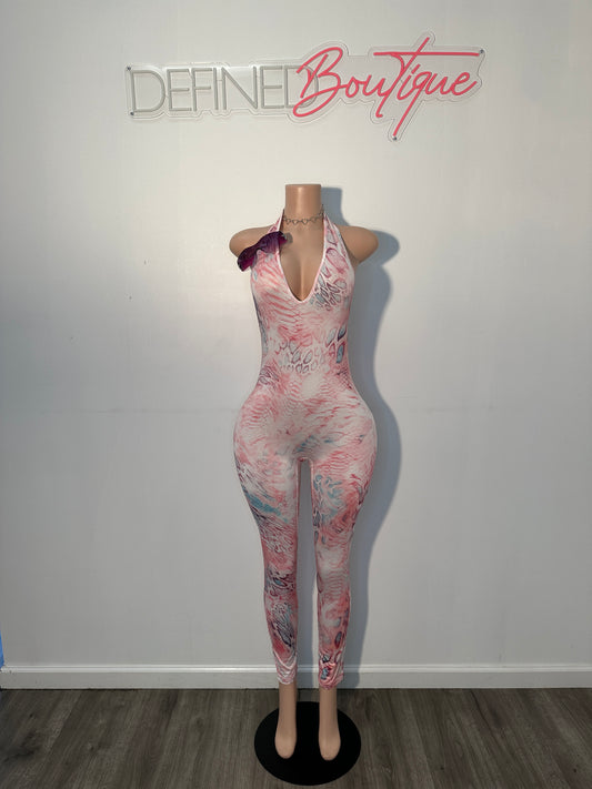 Pink Leopard | Jumpsuit