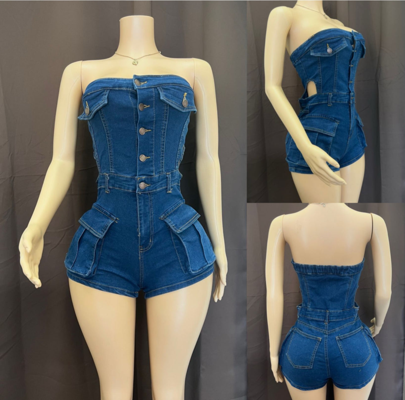 Cali Denim | Romper