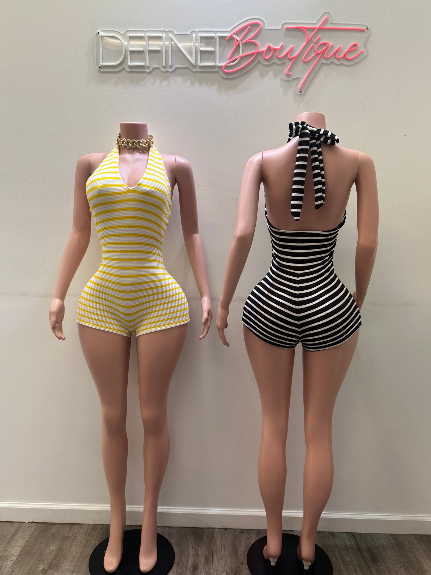 Shana Striped | Romper