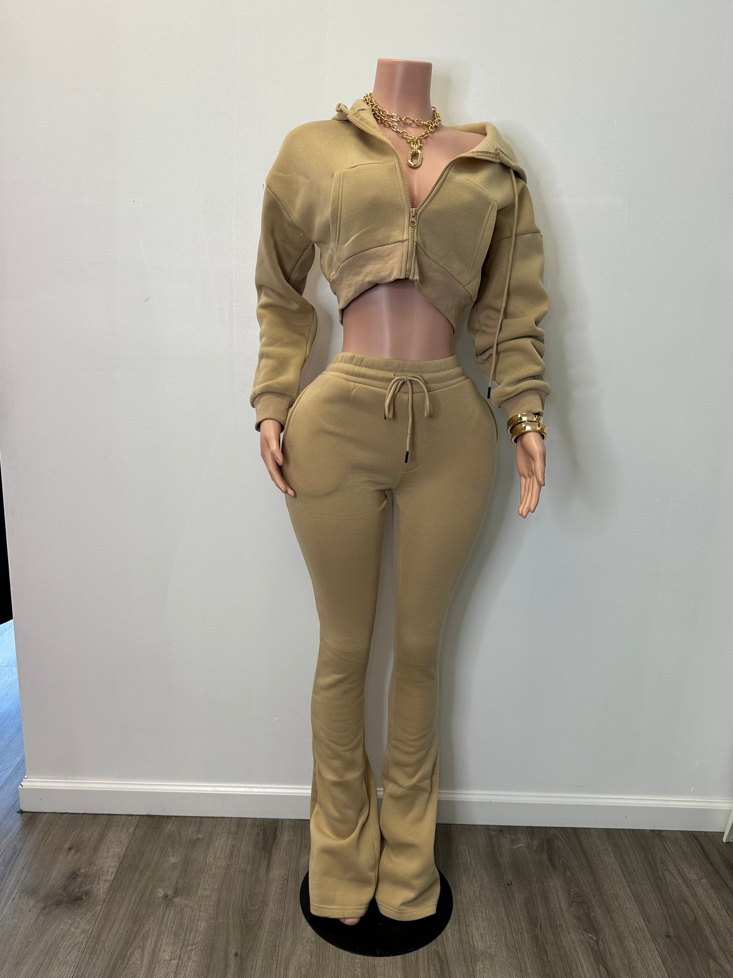 Cre Stacked Jogger | Set