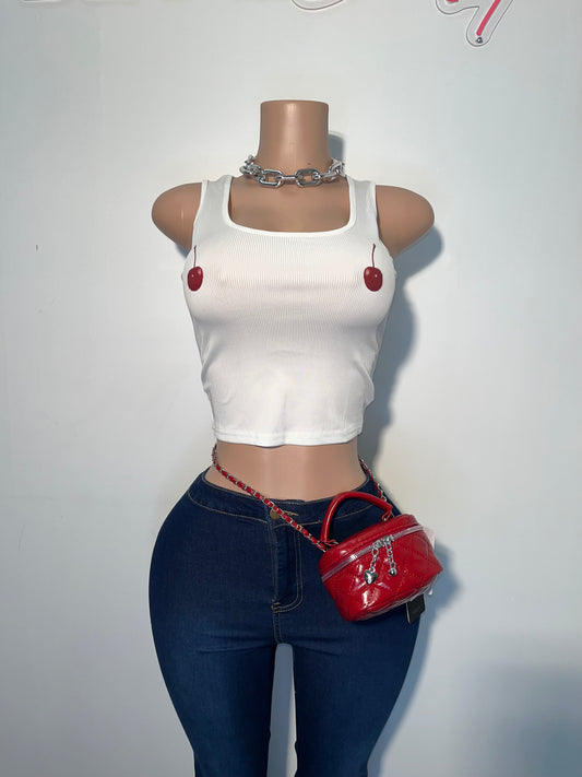 Cherry Print | Tank